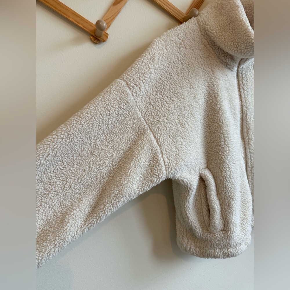 Aritzia Sunday Best Sherpa Mock Neck full Zip Jacket - Picture 8 of 11